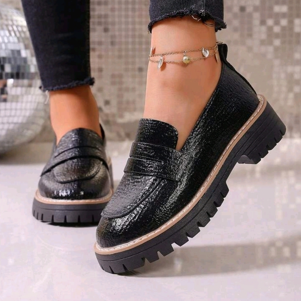 Black Loafers for Women
